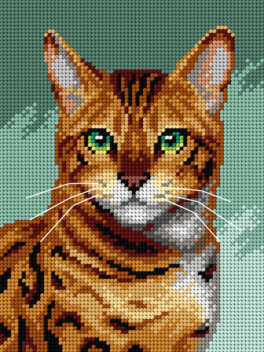 Needlepoint canvas for halfstitch without yarn Bengal 3362F