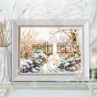 Winter Yard 350-742 Counted Cross-Stitch Kit