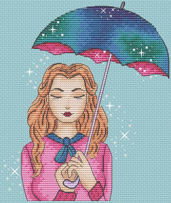 Thoughts are brighter - PDF Cross Stitch Pattern