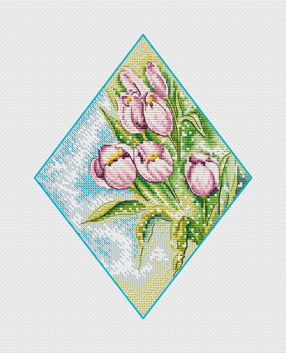 Seasons. Spring - PDF Cross Stitch Pattern