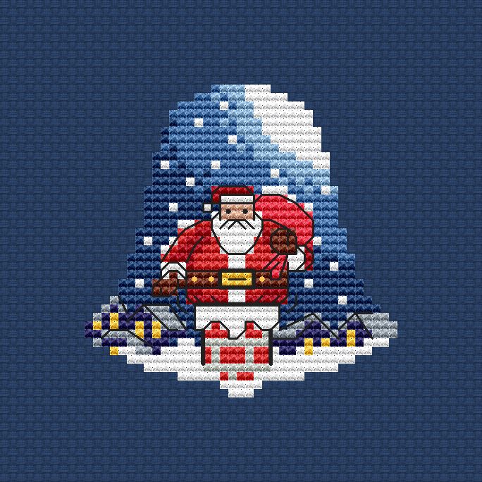 The holiday is coming to us - PDF Cross Stitch Pattern