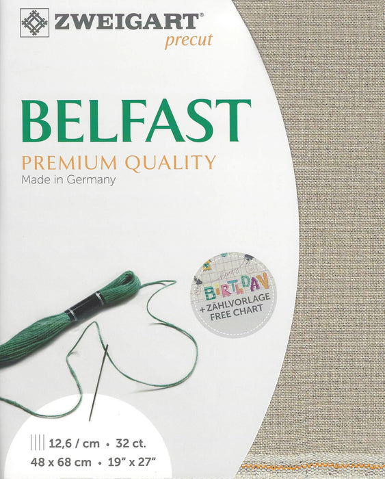 Precut Belfast 32 count Silver Raw 3609/17