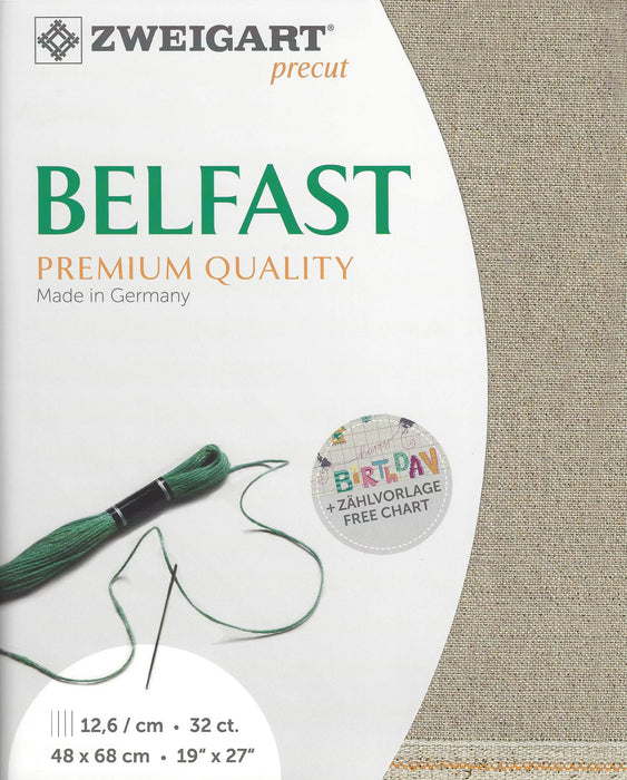 Precut Belfast 32 count Gold Raw 3609/18