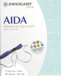 Stern-Aida Splash 14 count Blue White 3706/5429