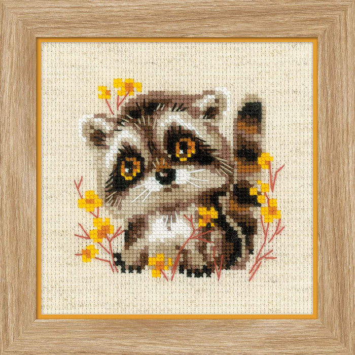 Little Raccoon R1754 Counted Cross Stitch Kit
