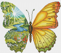Day Butterfly - PDF Cross Stitch Pattern