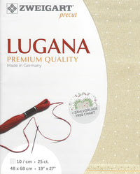 Lugana 25 count White Dot/Sand 3835/2419