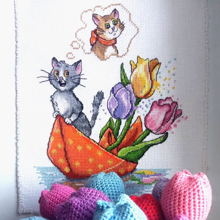 Ginger & As - PDF Cross Stitch Pattern