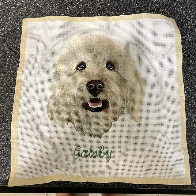 Golden Doodle - PDF Cross Stitch Pattern