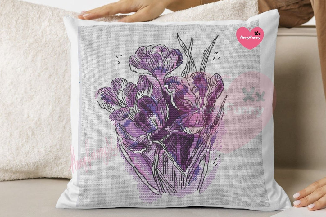 Krokus Flower - PDF Cross Stitch Pattern