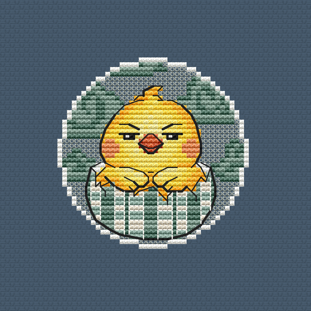 Dissatisfied - PDF Cross Stitch Pattern – Wizardi