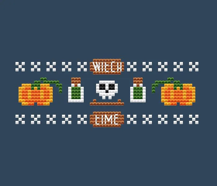 Witch time - PDF Cross Stitch Pattern