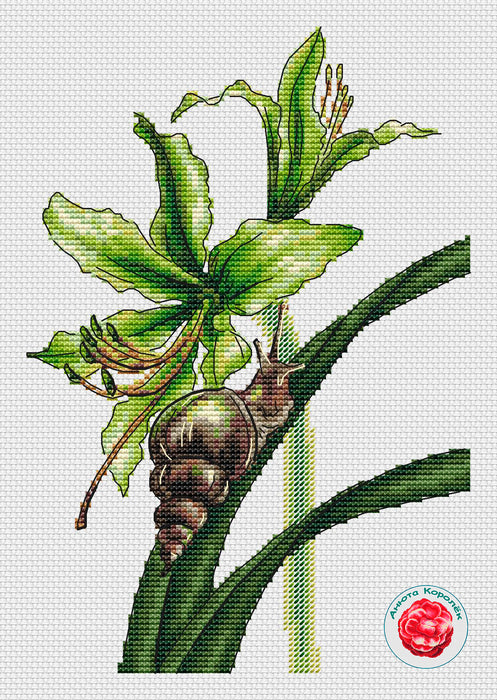 Snails - PDF Cross Stitch Pattern