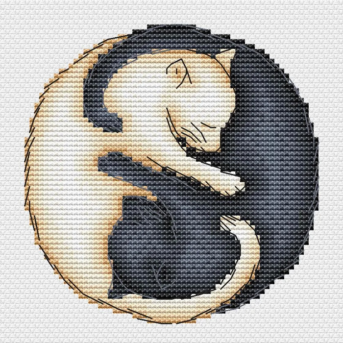 Cats - PDF Cross Stitch Pattern