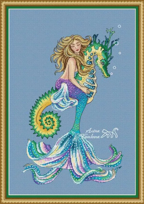 Mermaid - PDF Cross Stitch Pattern