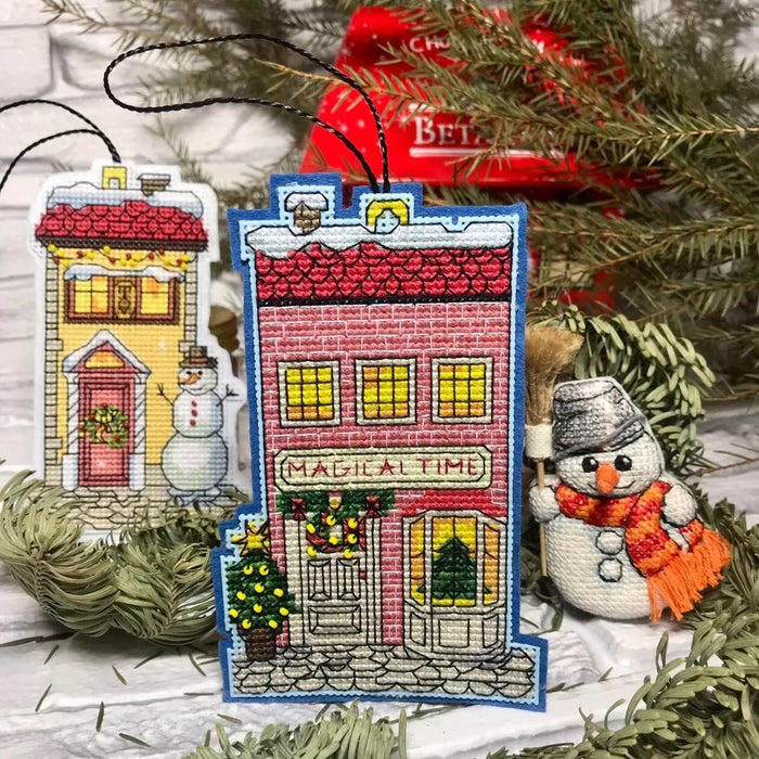 The house is a time of magic - PDF Cross Stitch Pattern