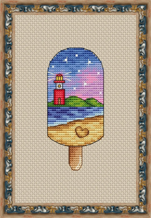 Ice Cream. Mayak - PDF Cross Stitch Pattern