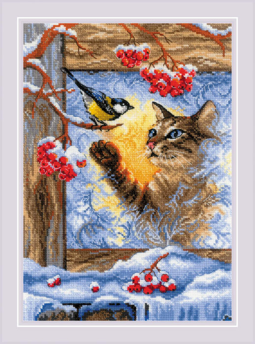 Meeting at the Window R2049 Counted Cross Stitch Kit
