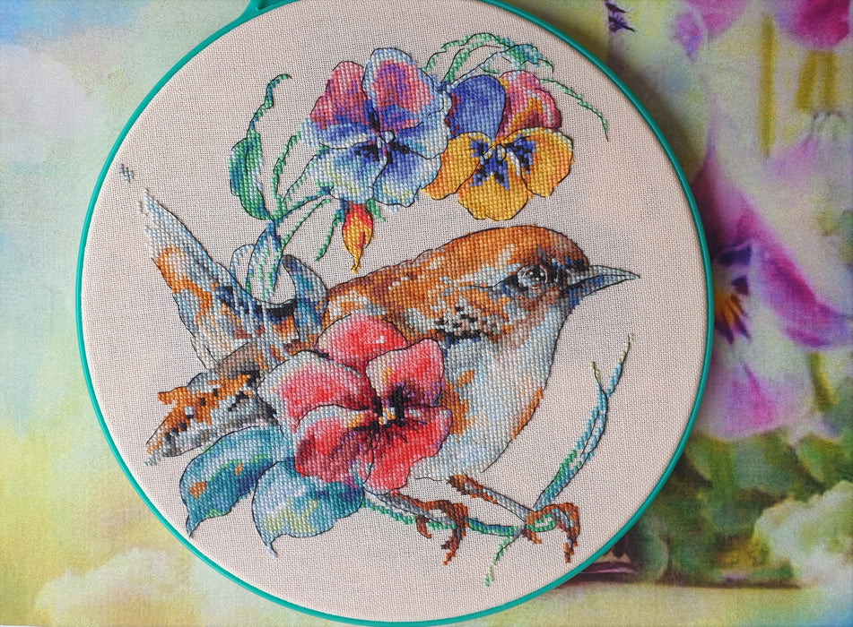 Wren - PDF Cross Stitch Pattern