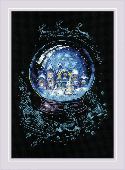 Winter Fairy Tale 2151R Counted Cross Stitch Kit - Wizardi