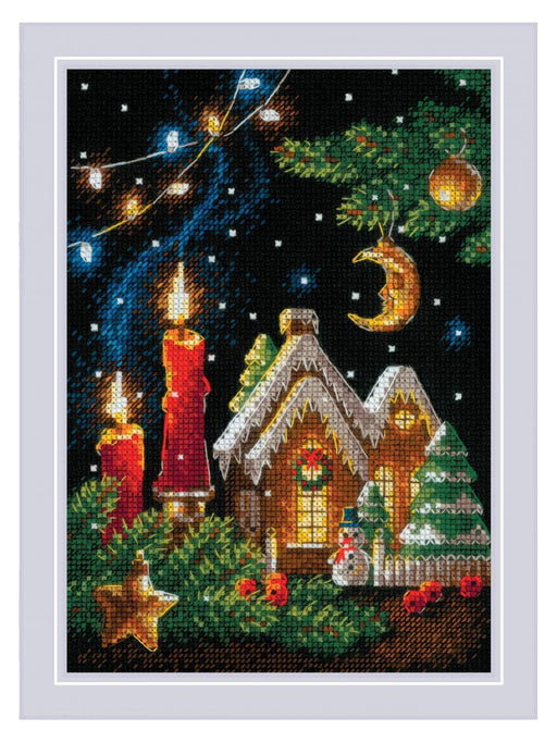 Gingerbread Tale 2165R Counted Cross Stitch Kit - Wizardi