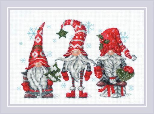 Gnomes 2171R Counted Cross Stitch Kit - Wizardi