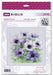 Purple Anemones 2176R Counted Cross Stitch Kit - Wizardi