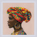 Amazing Women. Africa 2164R Counted Cross Stitch Kit - Wizardi