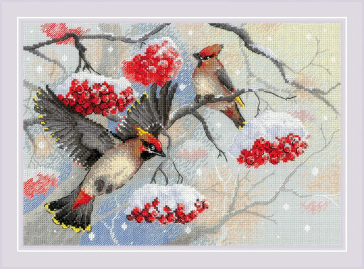 Winter Whispers 2207R Counted Cross Stitch Kit - Wizardi