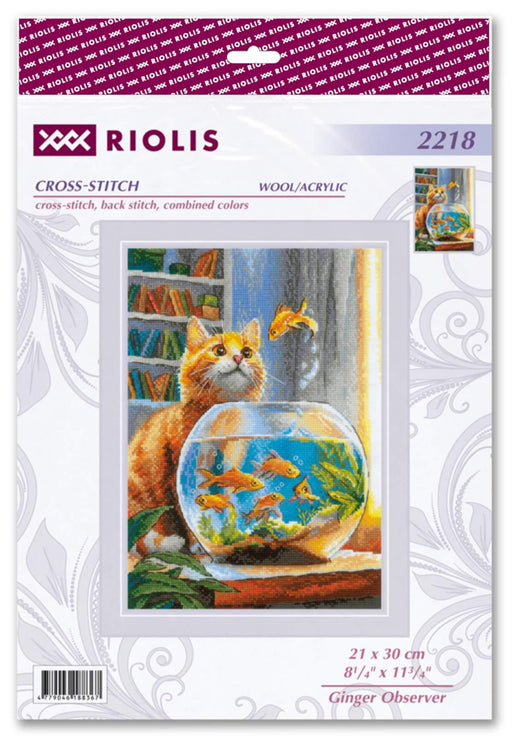 Ginger Observer 2218R Counted Cross Stitch Kit - Wizardi