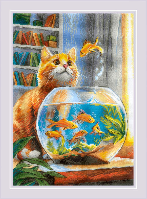 Ginger Observer 2218R Counted Cross Stitch Kit - Wizardi