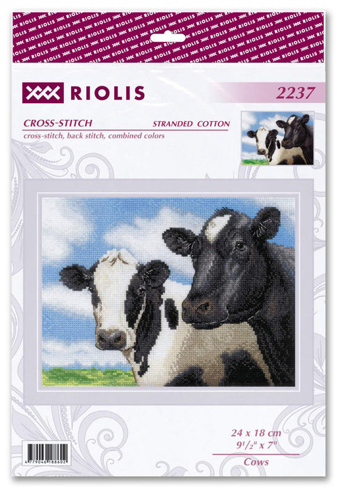 Cows R2237 Counted Cross Stitch Kit