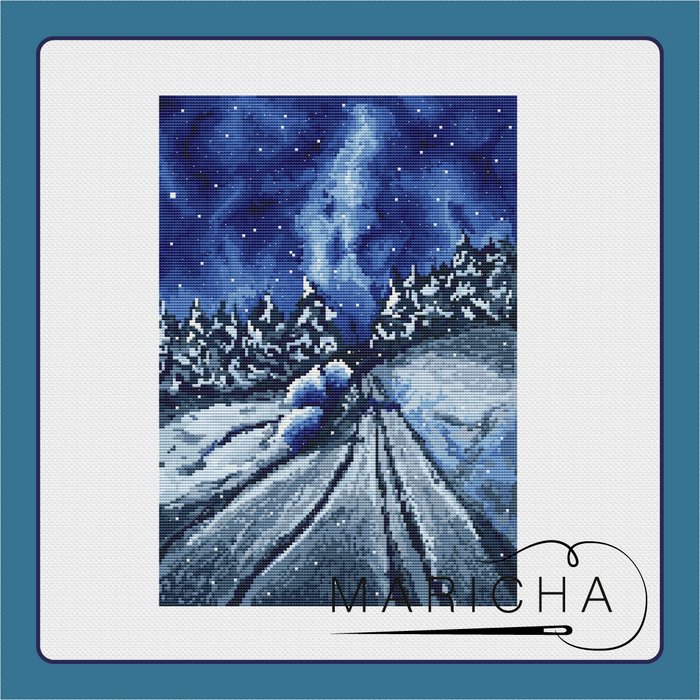 Winter fairy tale - PDF Cross Stitch Pattern