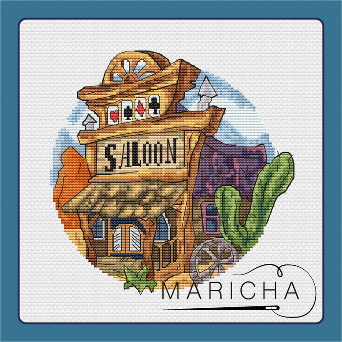 The Wild West - PDF Cross Stitch Pattern