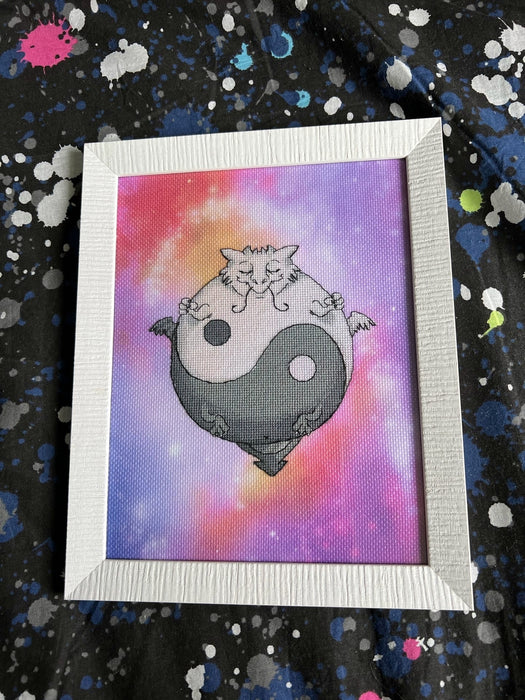 Dragon. Bun Yin-Yang - PDF Cross Stitch Pattern