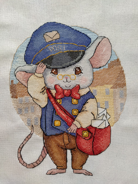 Mr. Postman - PDF Cross Stitch Pattern