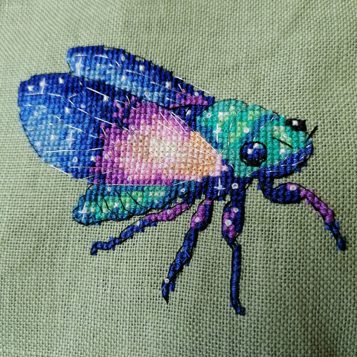 Cosmo Cicada - PDF Cross Stitch Pattern