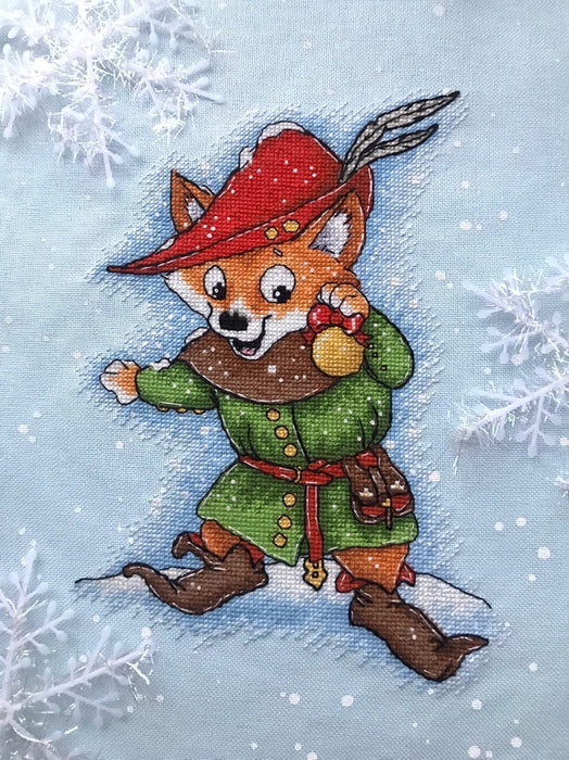 Robin the Fox - PDF Cross Stitch Pattern