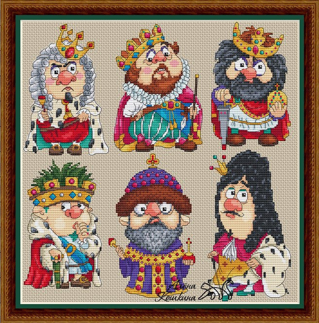 Sampler. Royal - PDF Cross Stitch Pattern