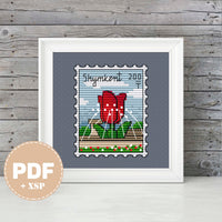 Shymkent - PDF Cross Stitch Pattern
