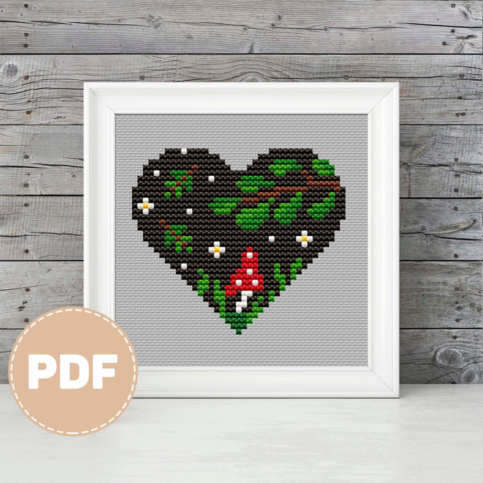 In Forest - PDF Cross Stitch Pattern