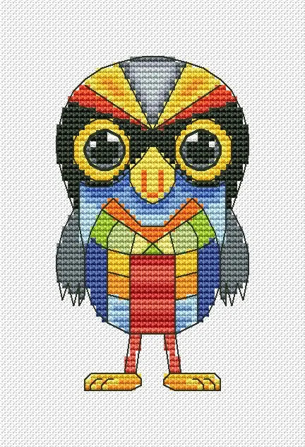 Strange Birds - PDF Cross Stitch Pattern