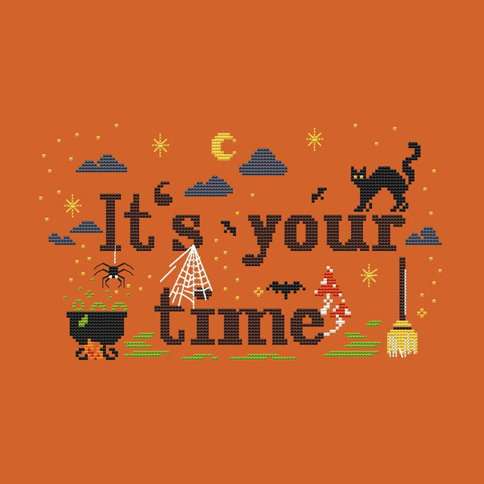 it`s your time - PDF Cross Stitch Pattern