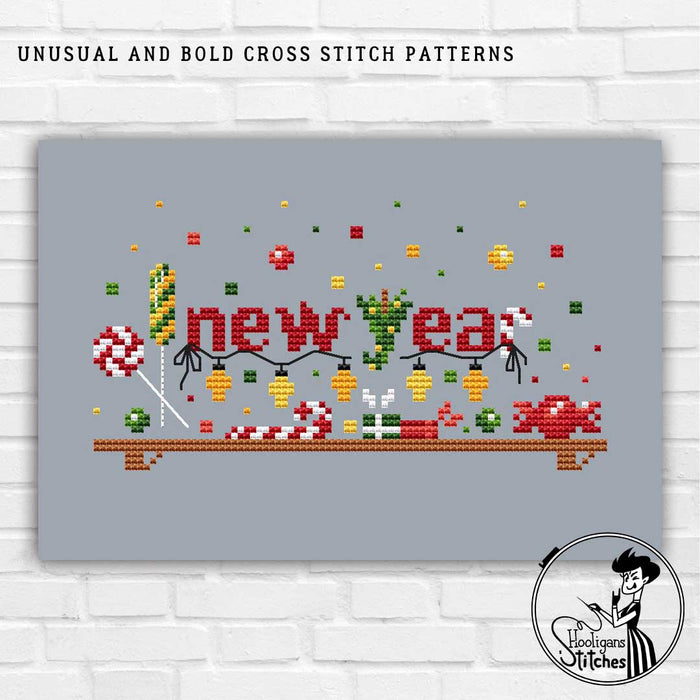 New Year - PDF Cross Stitch Pattern