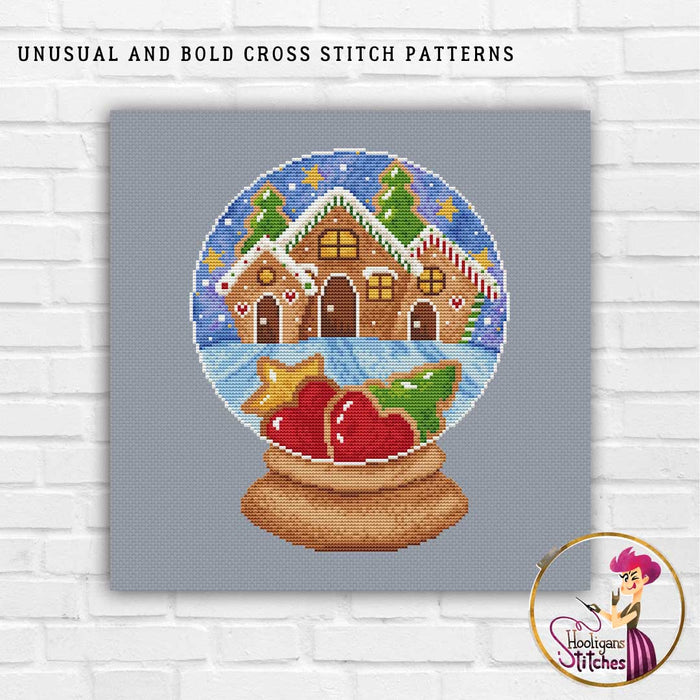 Gingerbread city - PDF Cross Stitch Pattern