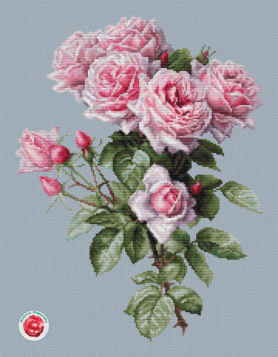 Rose Bouquet - PDF Cross Stitch Pattern