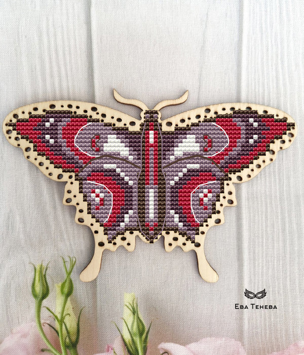 Butterfly. Indian - PDF Cross Stitch Pattern