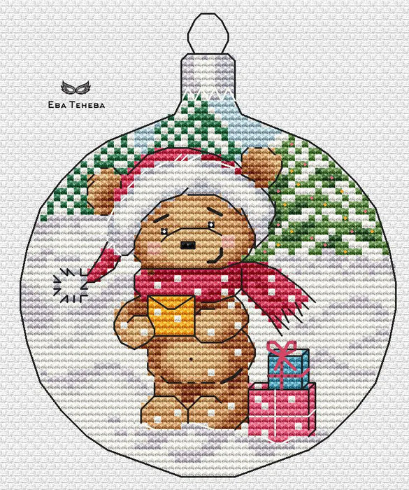 Little Bear - PDF Cross Stitch Pattern