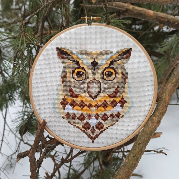 Оwl - PDF Cross Stitch Pattern