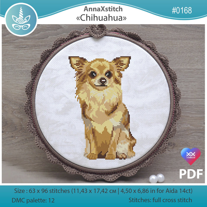 Chihuahua - PDF Cross Stitch Pattern